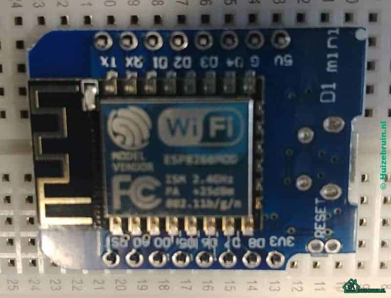 Gereedmaken van de hardware esp8266 / wemos d1 mini (deel 1) 2