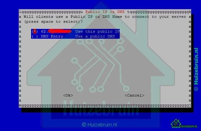 PIVPN installeren op een Raspberry Pi 12